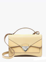 Cross Body Tas Madame George Caviar Leder Paul marius Beige caviar MGEORCAV